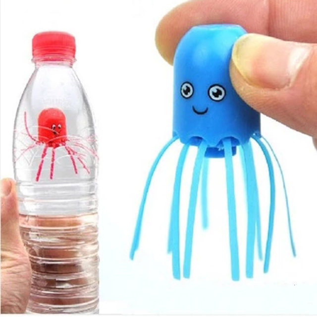 Zabawka naukowa uśmiechająca się, pływająca meduza - prezent dla dzieci, zabawka edukacyjna - Wianko - 2