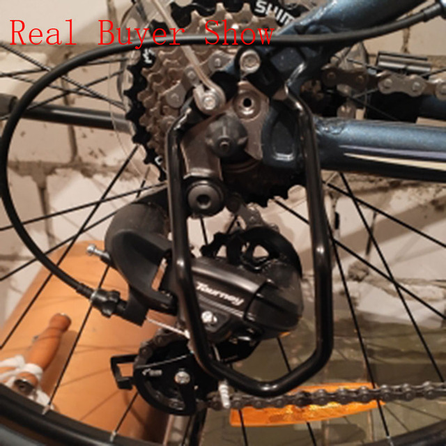 Oto propozycja dopracowanego tytułu: Regulowana przerzutka tylna do roweru zabezpieczająca łańcuch i przełącznik górny stalowy rowerowy - akcesorium do kolarstwa na świeżym powietrzu - Wianko - 2