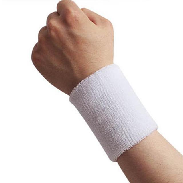 Opaska na rękę do stabilizacji nadgarstka - wspierająca pot, ochrona siłownia siatkówka koszykówka - Wianko - 1
