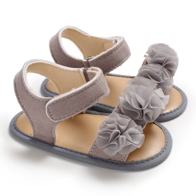 Prewalker lato 2021 - wygodne sandały dla noworodków, oddychające, jednolity kolor, 0-18 miesięcy - Wianko - 100