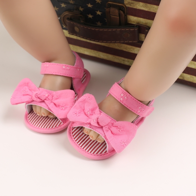 Prewalker lato 2021 - wygodne sandały dla noworodków, oddychające, jednolity kolor, 0-18 miesięcy - Wianko - 19