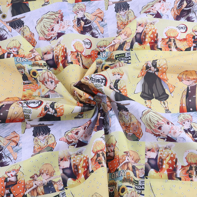 Tkanina do szycia dzieci patchwork pikowanie DIY handmade HUNTERxHUNTER 140cm arkusz nadrukowany - Wianko - 9