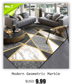 Miękki, antypoślizgowy dywan w stylu europejskim z nowoczesnym, żywym, zielonym abstrakcyjnym wzorem - Wianko - 7
