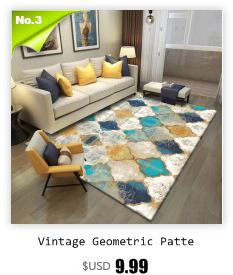 Miękki, antypoślizgowy dywan w stylu europejskim z nowoczesnym, żywym, zielonym abstrakcyjnym wzorem - Wianko - 3