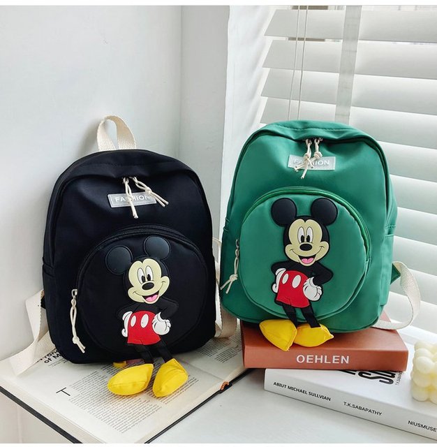 Nowy plecak pluszowy dla przedszkolaka - myszka Mickey w klasie dzieci (Meski model) - Wianko - 27