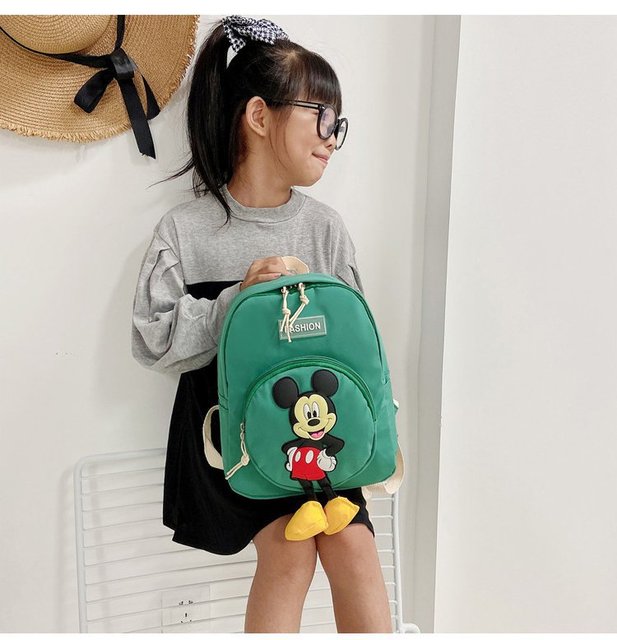 Nowy plecak pluszowy dla przedszkolaka - myszka Mickey w klasie dzieci (Meski model) - Wianko - 10