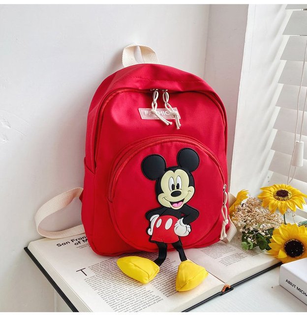 Nowy plecak pluszowy dla przedszkolaka - myszka Mickey w klasie dzieci (Meski model) - Wianko - 20