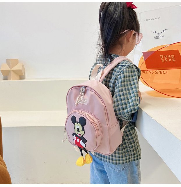 Nowy plecak pluszowy dla przedszkolaka - myszka Mickey w klasie dzieci (Meski model) - Wianko - 13