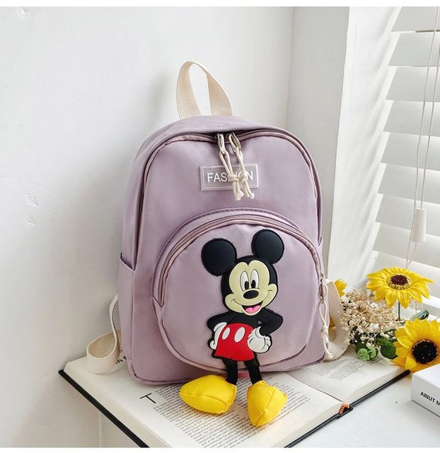 Nowy plecak pluszowy dla przedszkolaka - myszka Mickey w klasie dzieci (Meski model) - Wianko - 24