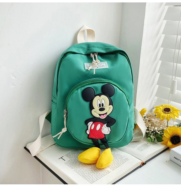 Nowy plecak pluszowy dla przedszkolaka - myszka Mickey w klasie dzieci (Meski model) - Wianko - 21
