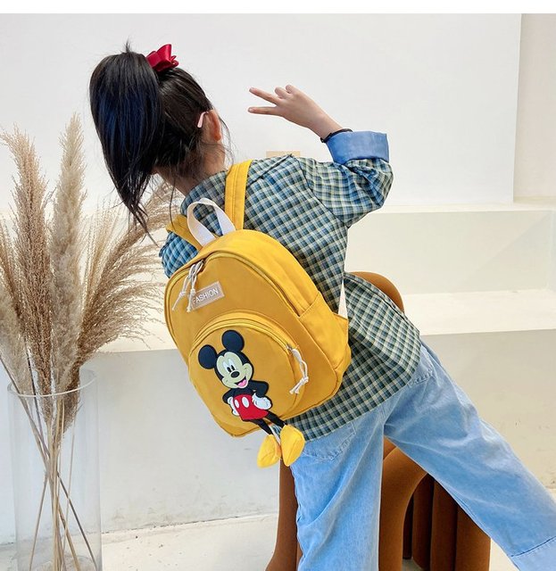 Nowy plecak pluszowy dla przedszkolaka - myszka Mickey w klasie dzieci (Meski model) - Wianko - 18