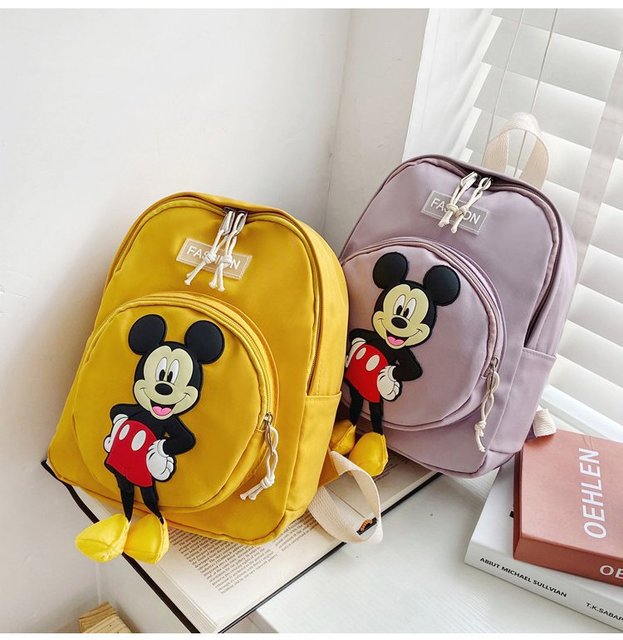 Nowy plecak pluszowy dla przedszkolaka - myszka Mickey w klasie dzieci (Meski model) - Wianko - 26