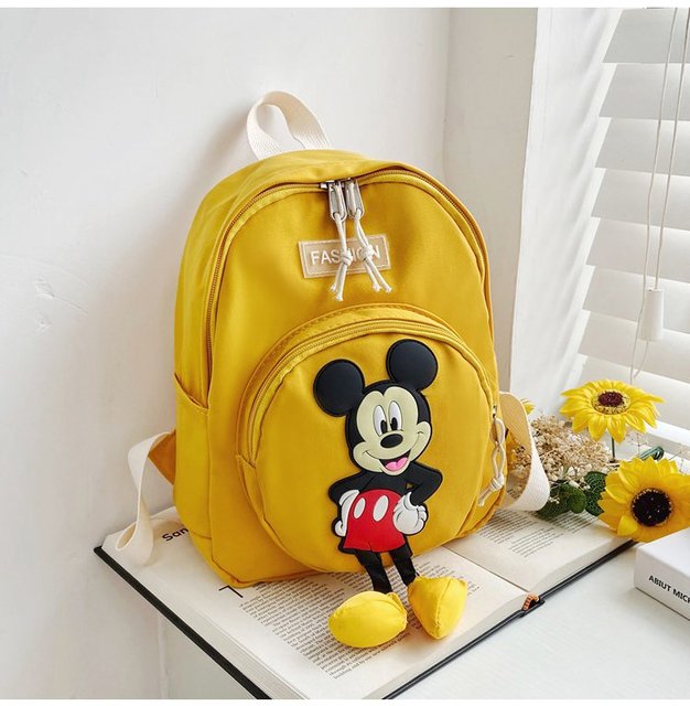 Nowy plecak pluszowy dla przedszkolaka - myszka Mickey w klasie dzieci (Meski model) - Wianko - 23