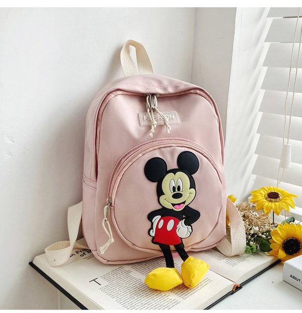 Nowy plecak pluszowy dla przedszkolaka - myszka Mickey w klasie dzieci (Meski model) - Wianko - 19