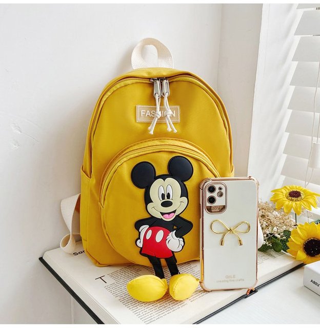 Nowy plecak pluszowy dla przedszkolaka - myszka Mickey w klasie dzieci (Meski model) - Wianko - 32