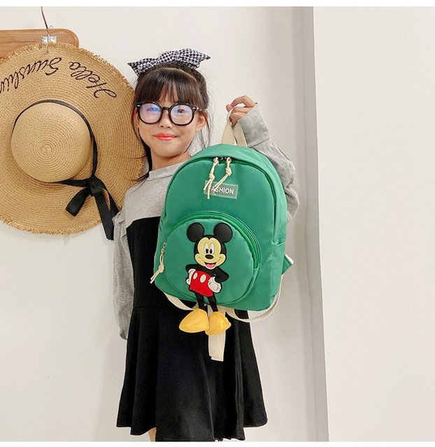 Nowy plecak pluszowy dla przedszkolaka - myszka Mickey w klasie dzieci (Meski model) - Wianko - 12