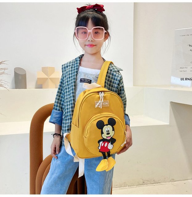 Nowy plecak pluszowy dla przedszkolaka - myszka Mickey w klasie dzieci (Meski model) - Wianko - 17