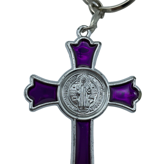 Brelok krzyż Jezus, chrystus, chrześcijaństwo, DIY, biżuteria, samochód, uchwyt pierścieniowy - profesjonalny breloczek ręcznie robiony - Wianko - 5