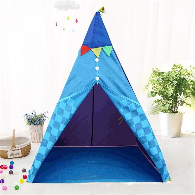 Namiot do zabawy dla dzieci, przenośny i składany, w stylu indyjskim z motywem księżniczki, do gry zarówno wewnątrz jak i na świeżym powietrzu - Wianko - 6