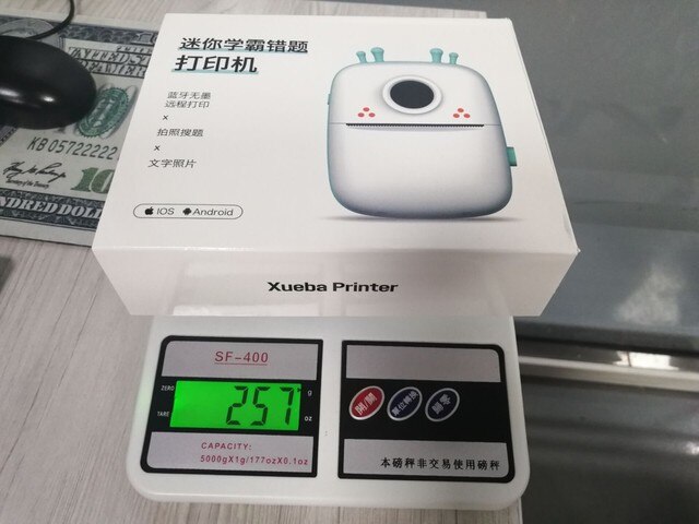 Kieszonkowa przenośna drukarka Bluetooth mini dla Androida i iOS (56mm) - etykiety, zdjęcia, biuro i dom - Wianko - 21