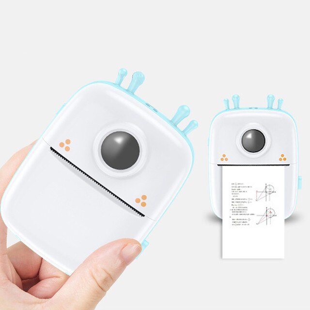 Kieszonkowa przenośna drukarka Bluetooth mini dla Androida i iOS (56mm) - etykiety, zdjęcia, biuro i dom - Wianko - 18