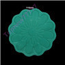 Silikonowa foremka do wykrawania ciastek z koronkowym wzorem - Model słodkiej koronkowej maty - 6,5 cm (2313) - Wianko - 1