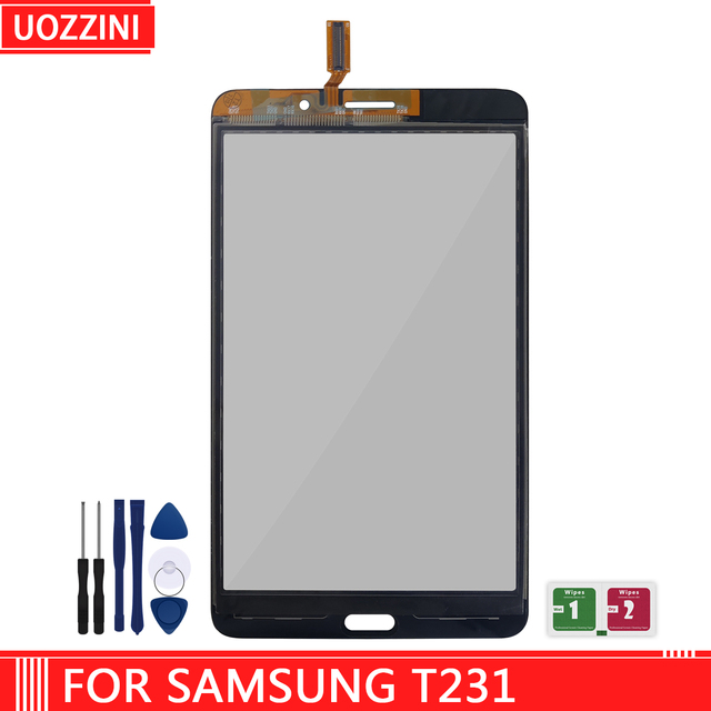Nowy dotykowy 7-calowy panel digitizer do tabletu Samsung Galaxy Tab 4 7.0 T231 T230 SM-T231 SM-T230 - Wianko - 1