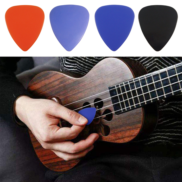 Plektrony folkowej gitary o grubości 0.8mm - lekkie instrumenty muzyczne, różne kolory - Wianko - 2