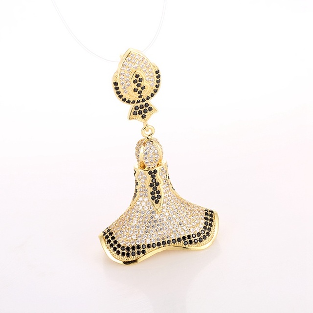 Nowy wisiorek złączony z cyrkoniami AAA, kryształami Rhinestone i perłami - idealny do tworzenia biżuterii DIY - Wianko - 50