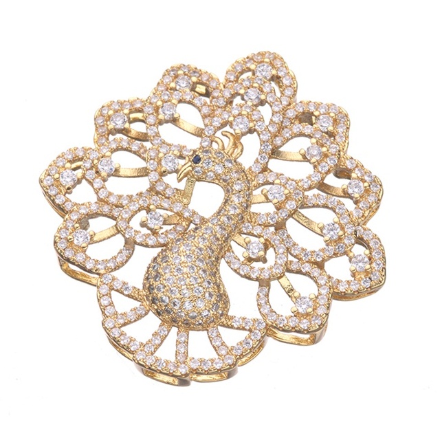 Nowy wisiorek złączony z cyrkoniami AAA, kryształami Rhinestone i perłami - idealny do tworzenia biżuterii DIY - Wianko - 4
