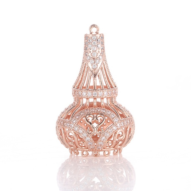 Nowy wisiorek złączony z cyrkoniami AAA, kryształami Rhinestone i perłami - idealny do tworzenia biżuterii DIY - Wianko - 49