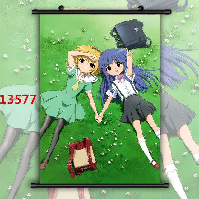 Plakat dekoracyjny z motywem Anime Furude Rika i Ryuuguu Rena do pokoju dziecięcego - Wianko - 14