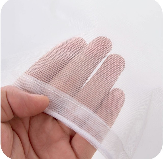 Worek na pranie do bielizny i ubrań rozmiar 3 z filtrem ochronnym i składaną siatką - Wianko - 2