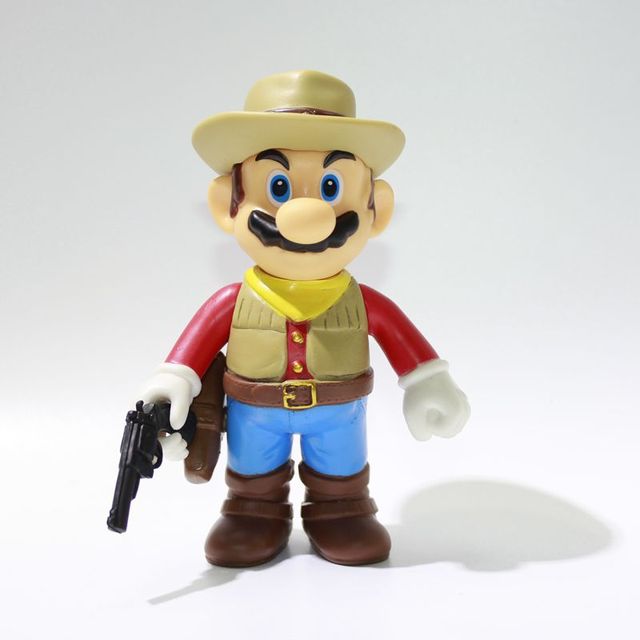 Figurka Super Mario Odyssey Cappy Bowser Koopa 13cm - Model Cowboy Cappy Cosplay lalka - Wianko - 10