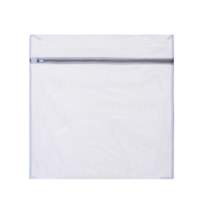Worki na pranie z poliestru - białe, grube, siatkowe torby na pranie w rozmiarze S - Wianko - 12