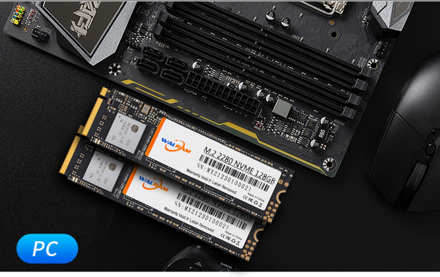 SSD Walram M.2 - 128GB/256GB/512GB/1TB/2TB - Wewnętrzny dysk twardy SSD M.2 NVMe PCIe do laptopów MSI - Wianko - 13
