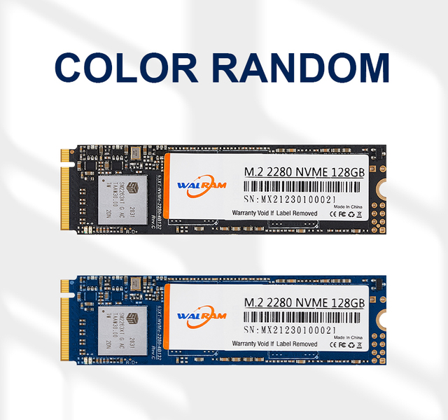SSD Walram M.2 - 128GB/256GB/512GB/1TB/2TB - Wewnętrzny dysk twardy SSD M.2 NVMe PCIe do laptopów MSI - Wianko - 1