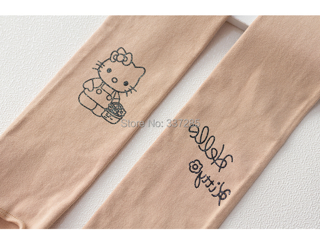 Dziewczynek rajstopy z bawełny dla dzieci - kotek w cukierkowym kolorze - Wianko - 16