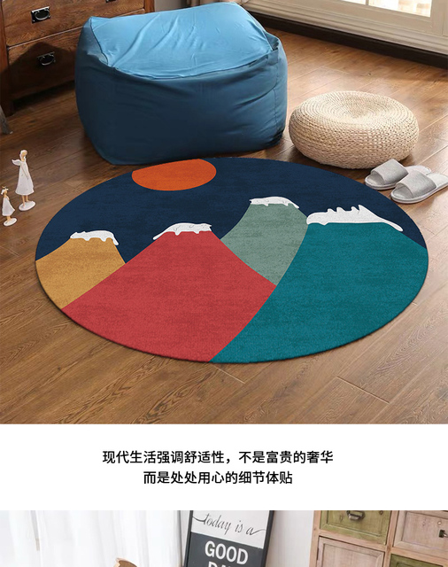 Kot dywanik japońskiego stylu – piękna, kreatywna dekoracja do salonu i sypialni, antypoślizgowa mata podłogowa - Wianko - 4