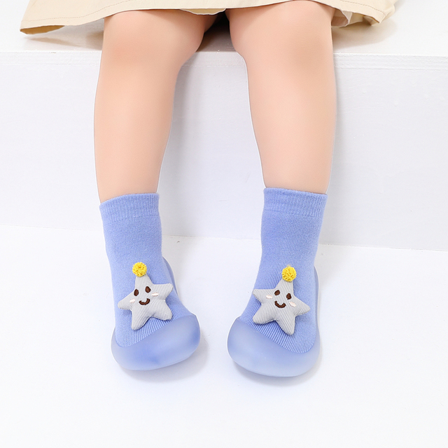 Dziecięce buty pierwsze kroki zwierzęce, miękka guma, bawełniane, antypoślizgowe - Wianko - 30