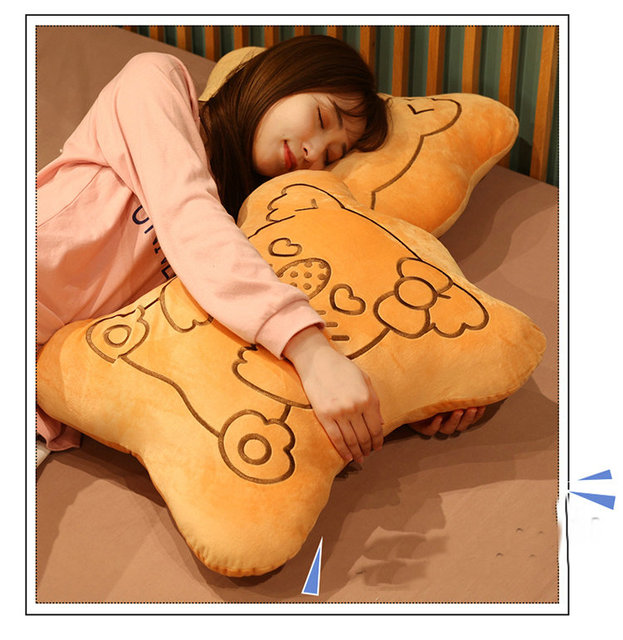 Poduszka Koala w kształcie biszkopta z nadzieniem, idealna do przytulania w łóżku i na sofę dla dzieci na urodziny - Wianko - 7