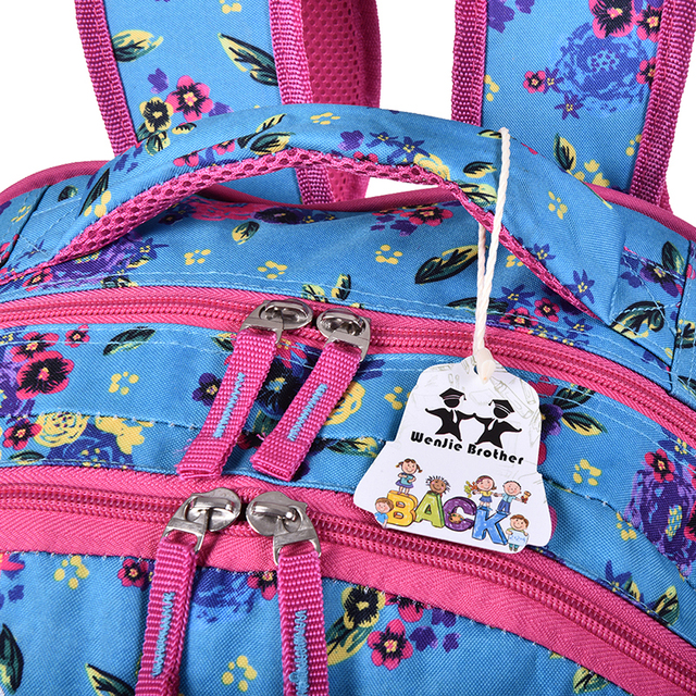 Plecak Wenjie 2019 - kwiatowy wzór, wysokiej jakości, dla dziewcząt w wieku szkolnym - Wianko - 29