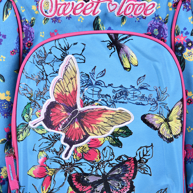 Plecak Wenjie 2019 - kwiatowy wzór, wysokiej jakości, dla dziewcząt w wieku szkolnym - Wianko - 28
