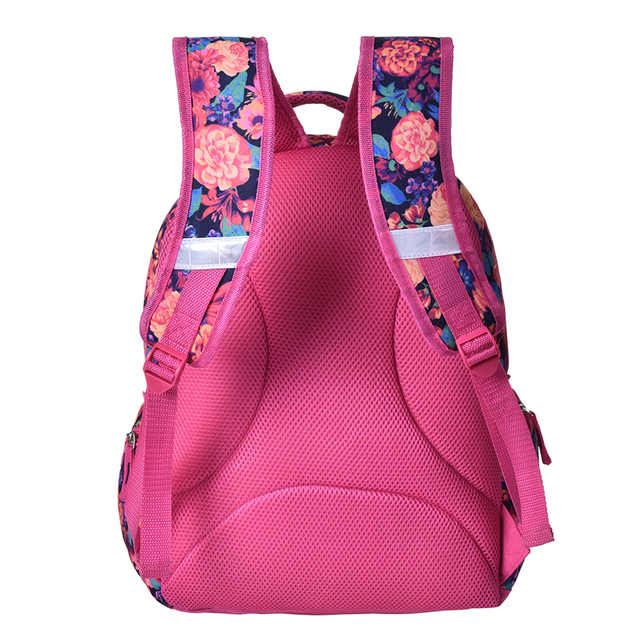 Plecak Wenjie 2019 - kwiatowy wzór, wysokiej jakości, dla dziewcząt w wieku szkolnym - Wianko - 23