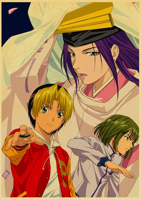 Plakat Manga IHikaru No Go do sypialni - obraz na płótnie Anime Retro Wall Art Picture do wystroju pokoju dziecięcego - Wianko - 4