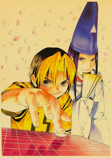 Plakat Manga IHikaru No Go do sypialni - obraz na płótnie Anime Retro Wall Art Picture do wystroju pokoju dziecięcego - Wianko - 9