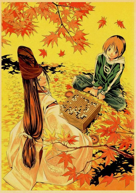 Plakat Manga IHikaru No Go do sypialni - obraz na płótnie Anime Retro Wall Art Picture do wystroju pokoju dziecięcego - Wianko - 32