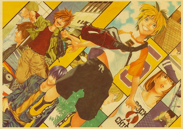Plakat Manga IHikaru No Go do sypialni - obraz na płótnie Anime Retro Wall Art Picture do wystroju pokoju dziecięcego - Wianko - 16