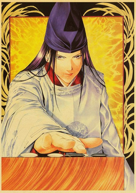 Plakat Manga IHikaru No Go do sypialni - obraz na płótnie Anime Retro Wall Art Picture do wystroju pokoju dziecięcego - Wianko - 8