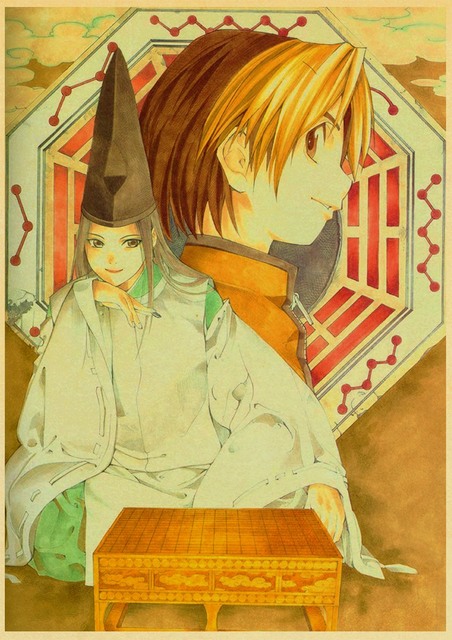 Plakat Manga IHikaru No Go do sypialni - obraz na płótnie Anime Retro Wall Art Picture do wystroju pokoju dziecięcego - Wianko - 19